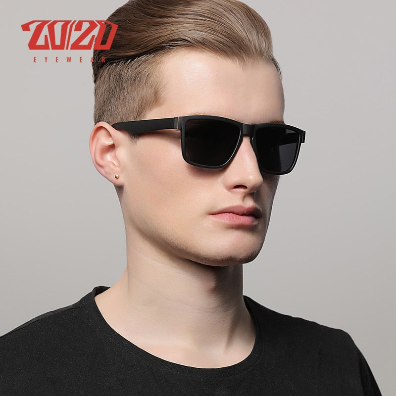 Classic Polarized Sunglasses Men Glasses Driving Coating Black Frame Fishing Driving Eyewear Male Sun Glasses PL278