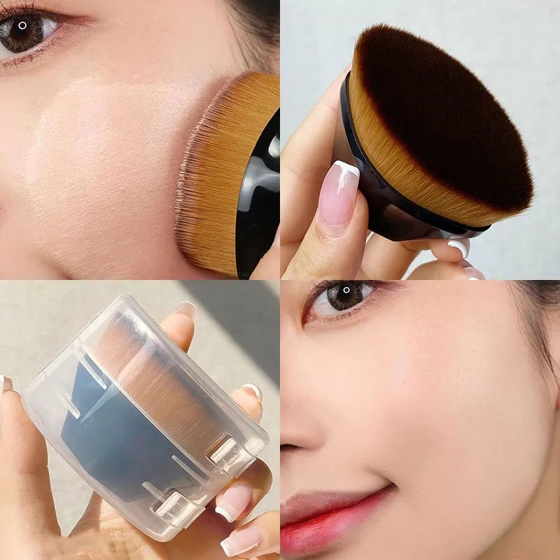 New Magic Makeup Brush Liquid Foundation BB Cream No Trace Soft High Density Fiber Hair Easy to Carry Girls Beauty Tools