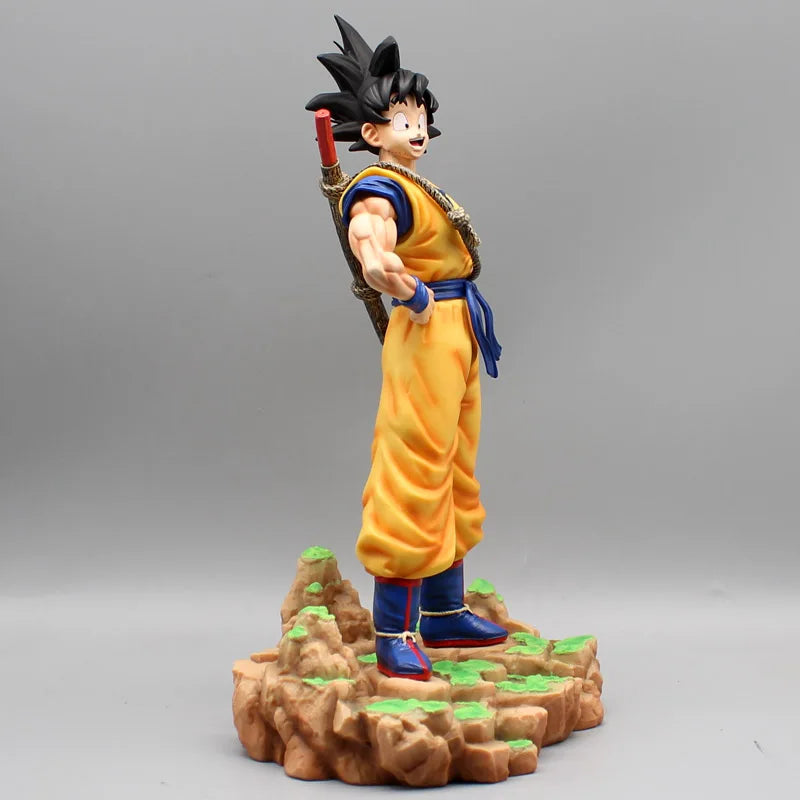 Dragon Ball Dream Sun Goku Somersault Cloud Super Saiyan Standing Collection Figures Statue Anime Peripheral Model Ornaments Toy